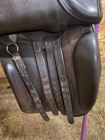 Image 4 of Ideal H&C WH Show Saddle 17.5” XW Working Hunter