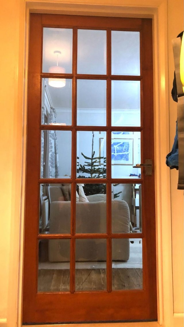 Preview of the first image of Internal glazed door, good used condition..