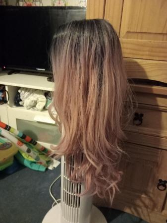 Image 3 of Lovely Pastel pink wig ........