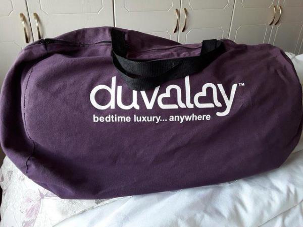 Image 3 of Duvalay compact travel toppers x 2