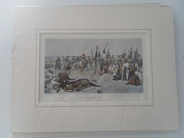 Preview of the first image of 7 Napoleon prints by F. De Myrbach.