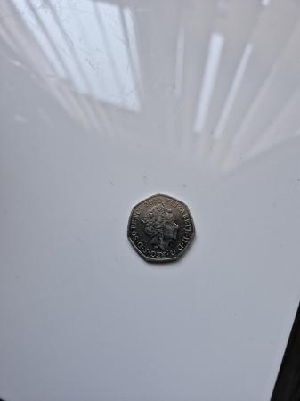Image 2 of A rare 50p coin peace prosperity and friendship with all nat
