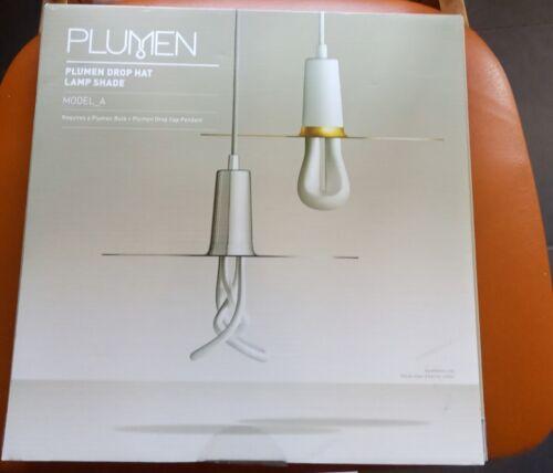 Preview of the first image of Plumen Drop hat lamp shades..