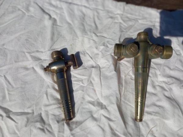 Image 1 of Brass taps one double and one single