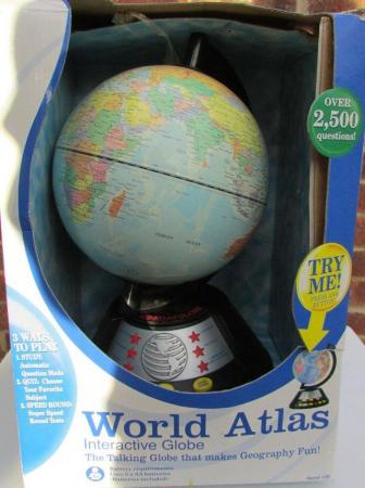 Image 1 of Interactive talking globe with questions and answers