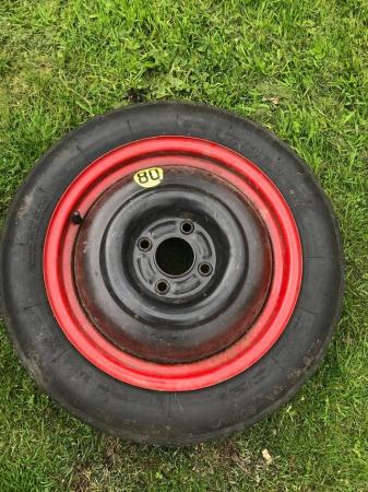 Image 1 of Ford Focus 15" Inch Space Saver Wheel With Tyre 4 Stud