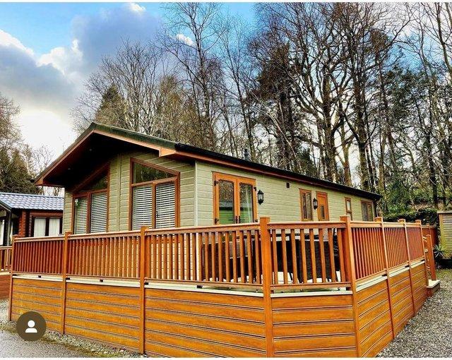 Preview of the first image of Superb Three-Bedroom Lodge on White Cross Bay Holiday Park.