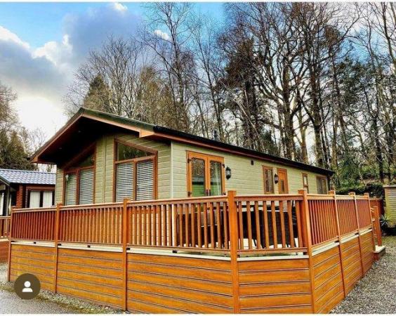 Image 1 of Superb Three-Bedroom Lodge on White Cross Bay Holiday Park
