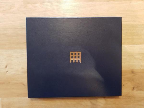 Image 1 of Boxed set of QE 11 Diamond Jubilee 24 carat gold plated coin