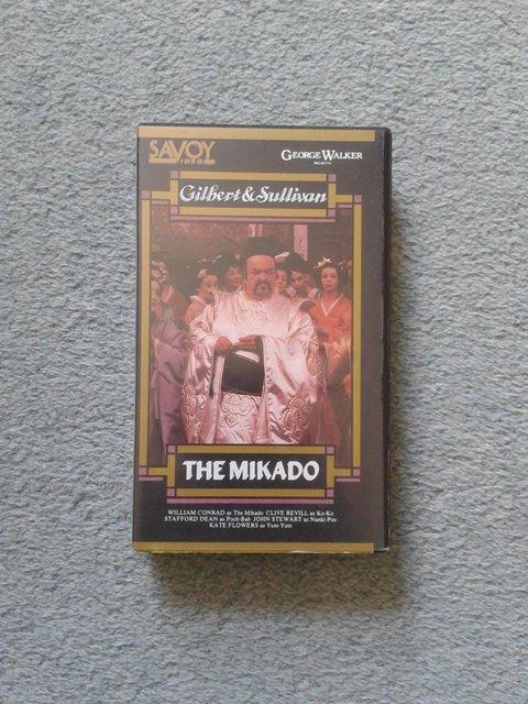 Preview of the first image of The Mikado (VHS Video, 1986)...