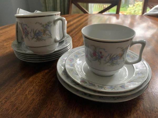 Image 2 of Vintage German porcelain part tea set