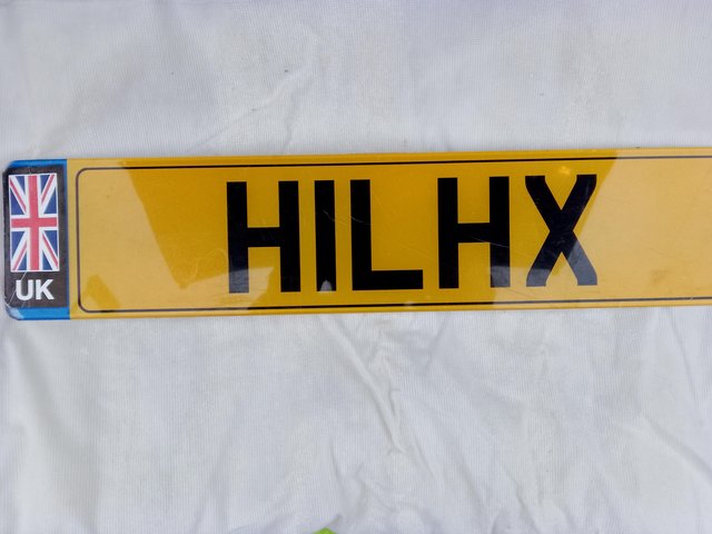 Preview of the first image of Private Number Plate H1LHX.(H1LUX).