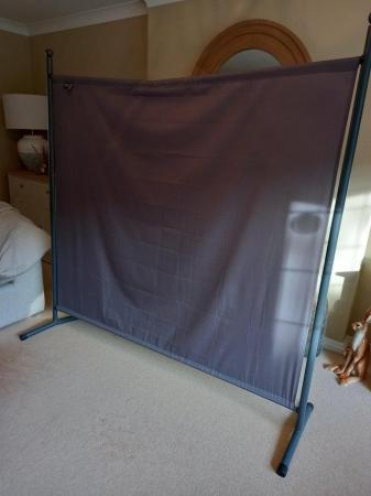 Image 1 of Quick Star Grey Fabric Room Divider