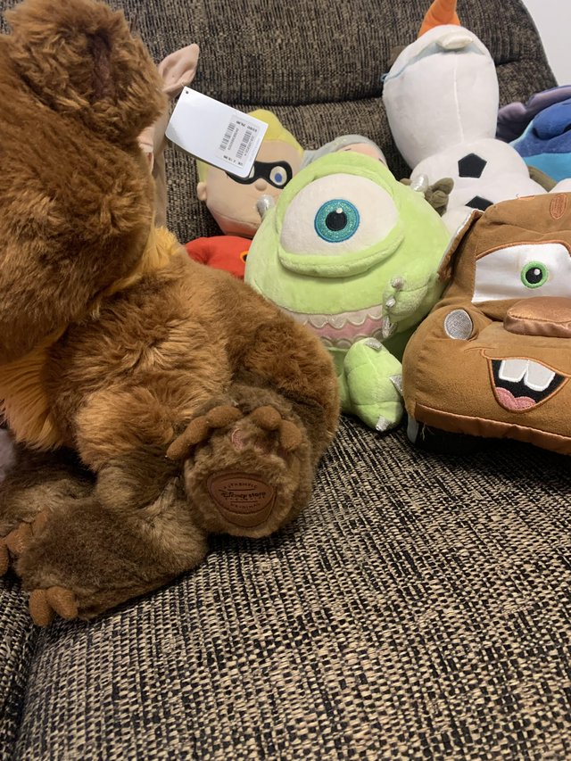 Preview of the first image of Official disney plush toys bundle.