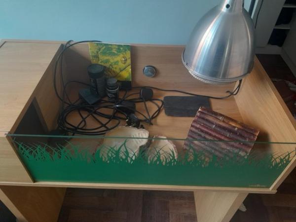 Image 3 of Tortoise table complete with heating