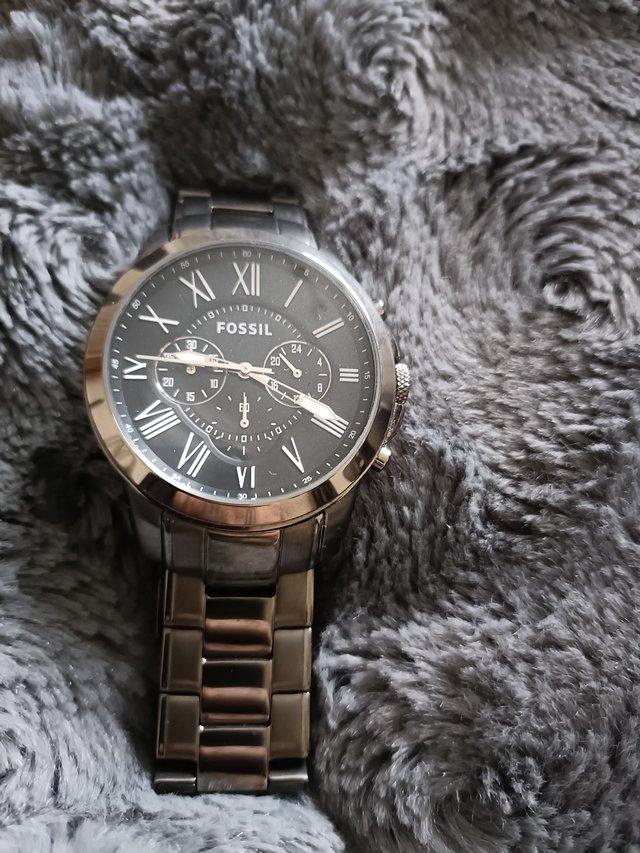 Preview of the first image of Mens Fossil watch worn a couple of times..