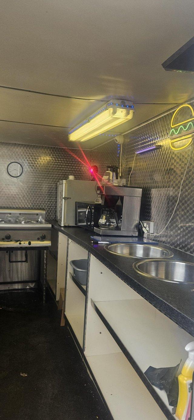 Preview of the first image of Burger van for sale and equipment.