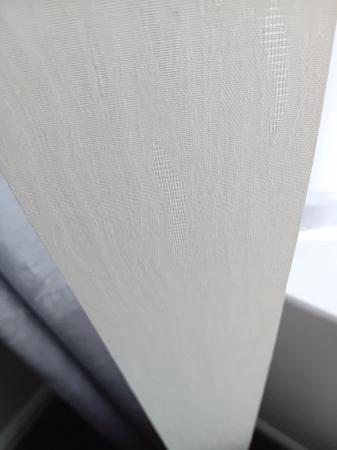 Image 1 of 15 x 136.5 cm drop vertical blinds slats in cream