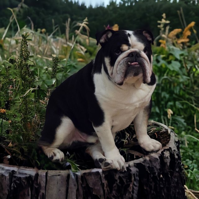 Preview of the first image of Family seeking English bulldog.