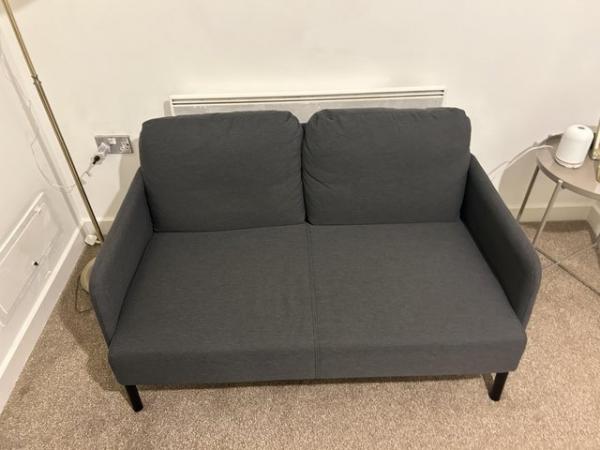 Image 1 of IKEA Grey Sofa For Sale