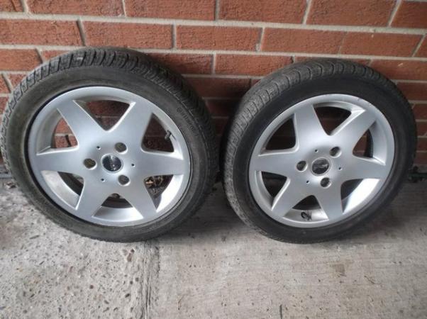 Image 2 of 4 Wheels & Tyres for Smart Car. Front & Rear