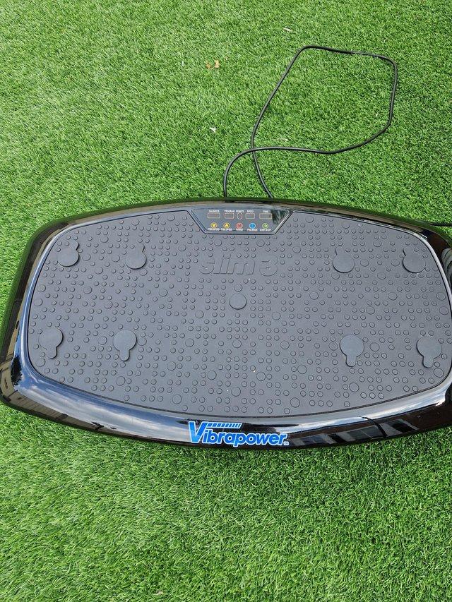 Preview of the first image of Slim 3 vibration plate good condition.