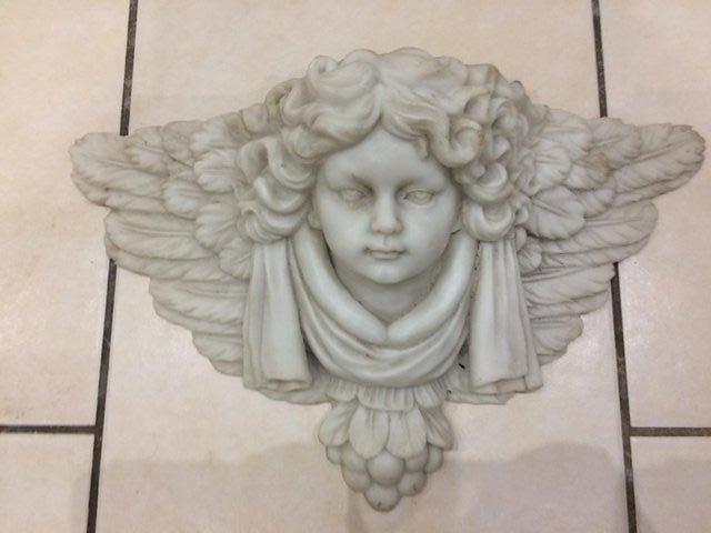 Preview of the first image of Decorative Angel Wall-Mounted Ornamental Planter.