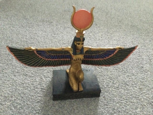 Preview of the first image of Statue of Egyptian Goddess Isis RA.
