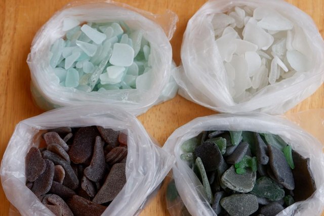 Image 1 of Cornish sea glass in various colours