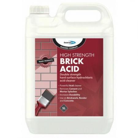 Image 1 of 5 L Bond It High Strength Brick Acid Cement Mortar Remover