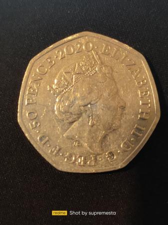Image 2 of 2020 rare 50p coin open to offers
