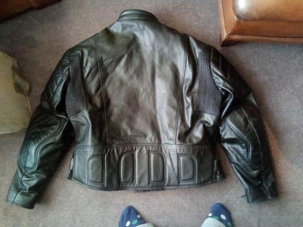 Image 2 of Motorcycle Jacket Black leather