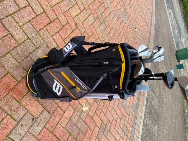 Image 1 of Brand new golf bag and used clubs