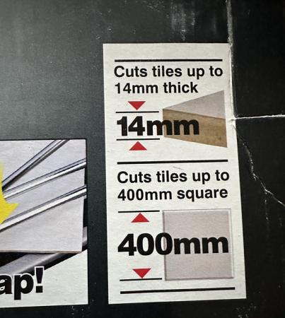 Image 3 of Heavy duty wall & floor tile cutter