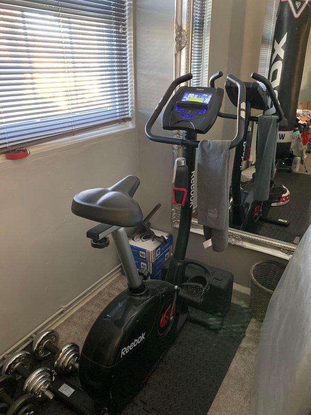 Preview of the first image of Reebok GB40S exercise bike. Excellent condition..
