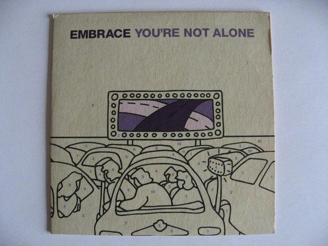 Preview of the first image of Embrace – You’re Not Alone – CD2 Single – Hut Recordings.