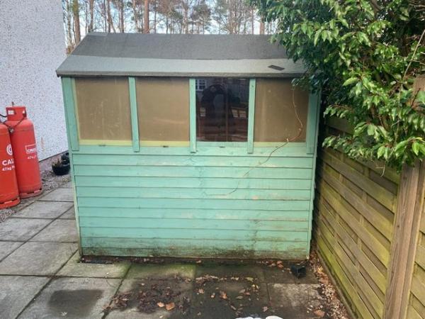 Image 3 of Free  Wooden  Garden Shed  7x5