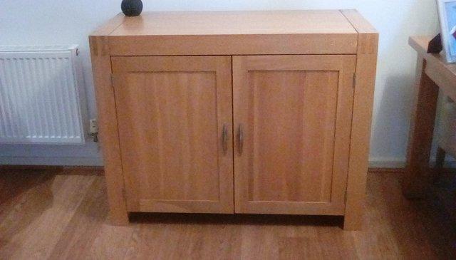 Preview of the first image of Solid Oak Sideboard , Excellent condition.