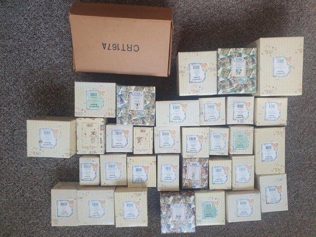 Preview of the first image of Joblot Collection of Qty 43 Cherished Teddies some new.