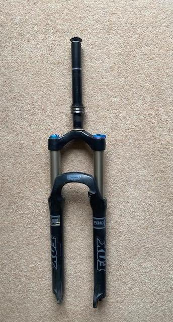 Preview of the first image of Fox Talas front forks for spares or repair.