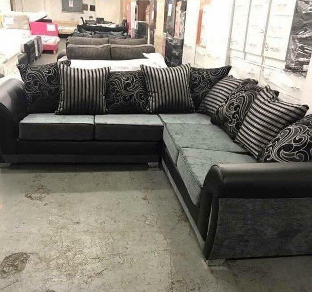 Preview of the first image of Phoenix scatter back corner sofa.