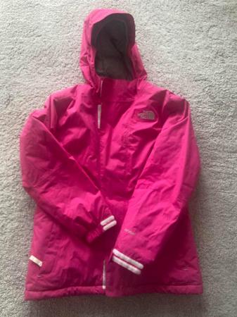 Image 1 of North Face Girls Ski Jacket.  Excellent condition