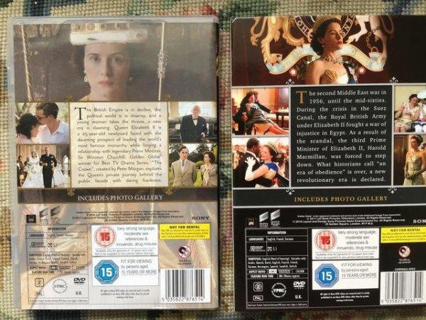 Image 3 of THE CROWN SERIES 3 DVD as new condition