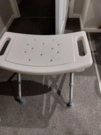 Image 1 of Folding shower seat,  could be used in the bath as well