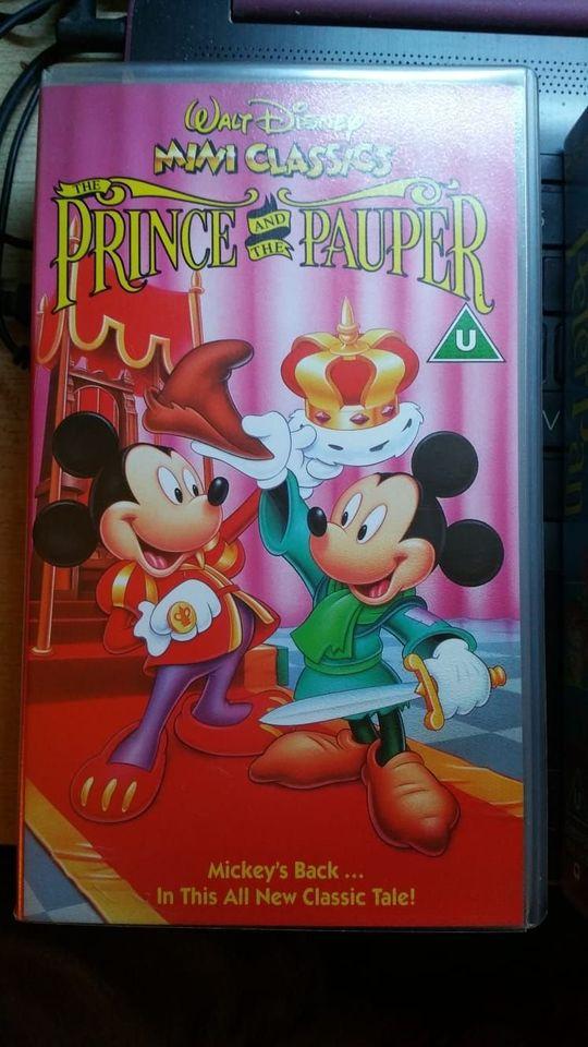 Preview of the first image of Walt Disney The Prince & the Pauper video.