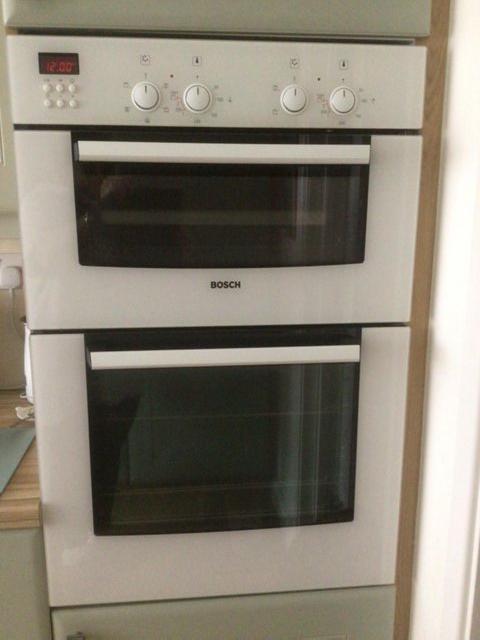 Preview of the first image of Bosch fitted double oven.
