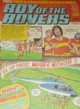 Preview of the first image of Roy of the Rovers 5th May 1984, Comic..