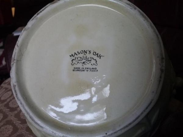 Image 2 of Masons Oak Victorian Creamware Jug