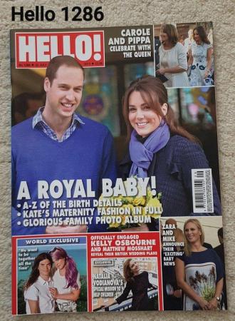 Image 1 of Hello Magazine 1286 - A Royal Baby! A to Z of a Royal Baby
