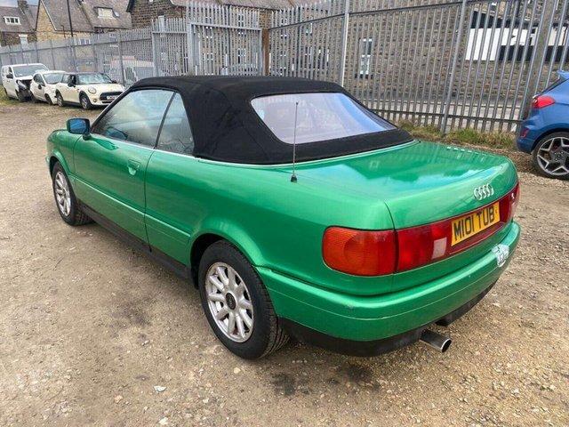 Preview of the first image of Audi 80 Cabriolet, 2.0E, Cricket green, HPI Clear, New MOT.